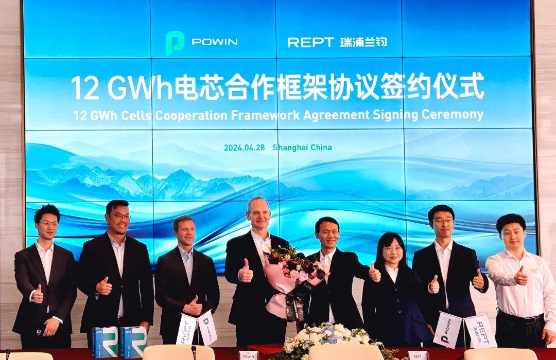 问顶再加码，澳门太阳集团9728网站与POWIN签署12GWh电芯合作框架协议 